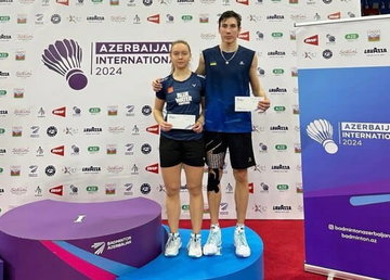 Харківські бадмінтоністи вибороли «бронзу» на змаганнях в Азербайджані