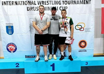 Харківські борці греко-римського стилю здобули медалі міжнародного турніру «Druskininkai Cup 2024»