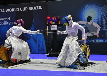 Харківські паралімпійці успішно виступили на Кубку світу з фехтування на візках