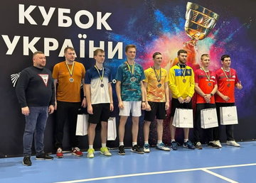 Харківські спортсмени серед призерів Кубка України з бадмінтону Харківські спортсмени серед призерів Кубка України з бадмінтону