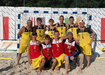 Харківські спортсмени здобули «срібло» та «бронзу» Кубка України з пляжного гандболу