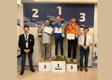 Харків'янин Юрій Анікєєв здобув золоту та бронзову медалі чемпіонату Європи з шашок-100 Харків'янин Юрій Анікєєв здобув золоту та бронзову медалі чемпіонату Європи з шашок-100