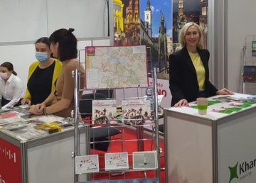 Харьков представили на крупной туристической выставке в Польше 