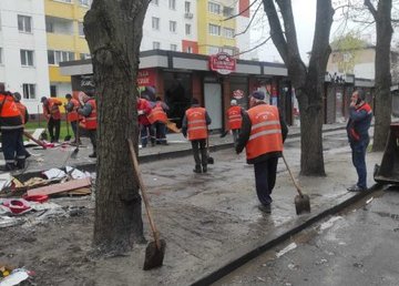 Харьков приводят в порядок после обстрелов Харьков приводят в порядок после обстрелов