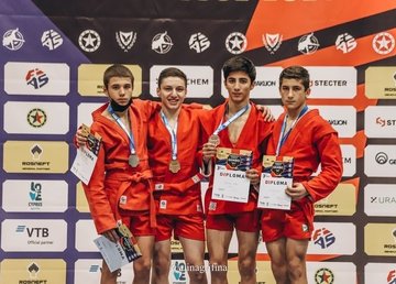 Харьковчане - победители и призеры ЧЕ по самбо Харьковчане - победители и призеры ЧЕ по самбо