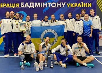 Харьковчане – победители и призеры чемпионата Украины по бадминтону