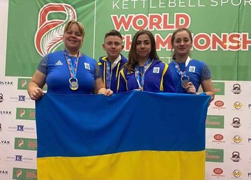 Харьковчане - победители призеры ЧМ по гиревому спорту