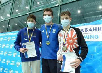 Харьковчане победно выступили на домашнем ЧУ по плаванию