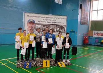 Харьковчане получили медали на всеукраинском турнире по стрельбе из лука