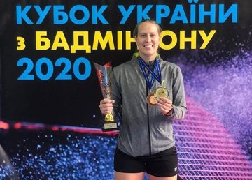 Харьковчане среди призеров Кубка Украины по бадминтону