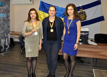 Харьковчанка стала вице-чемпионкой Украины по шахматам