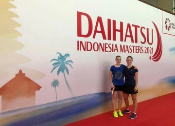 Харьковчанки проиграли в первом круге престижного турнира по бадминтону