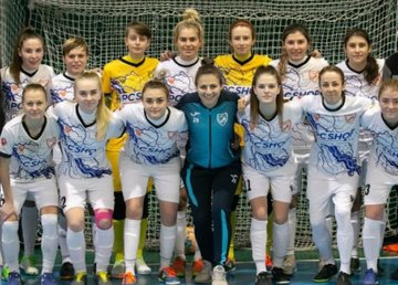 Харьковская команда девушек - чемпион Украины по футзалу Харьковская команда девушек - чемпион Украины по футзалу