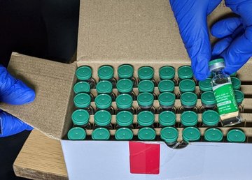 Харьковская область получила первую партию вакцины от COVID-19 Харьковская область получила первую партию вакцины от COVID-19
