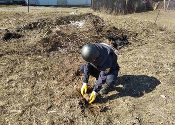 Харьковская область: саперами ДСНС разминировано и уничтожено 2 взрывоопасных предмета Харьковская область: саперами ДСНС разминировано и уничтожено 2 взрывоопасных предмета