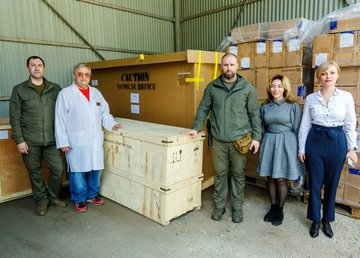 Харьковская областная клиническая и Чугуевская центральная районная больницы получили новое современное оборудование Харьковская областная клиническая и Чугуевская центральная районная больницы получили новое современное оборудование