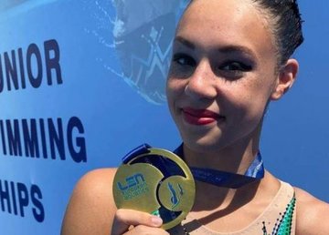 Харьковская синхронистка завоевала еще одно «золото» чемпионата Европы