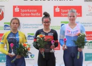 Харьковская велогонщица стала серебряным призером на соревнованиях в Германии