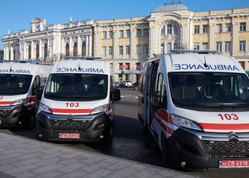 Харьковские медики получили новые реанимобили Харьковские медики получили новые реанимобили