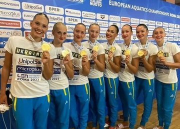 Харьковские синхронистки завоевали «золото» на чемпионате Европы