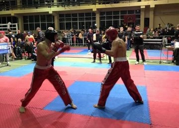 Харьковские спортсмены-спасатели - победители и призеры кубка Украины по кикбоксингу Харьковские спортсмены-спасатели - победители и призеры кубка Украины по кикбоксингу