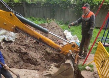  «Харьковские тепловые сети» благоустраивают места разрытий