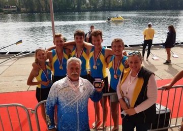 Харьковских гребцов - победителей чемпионата Европы признали лучшими спортсменами месяца