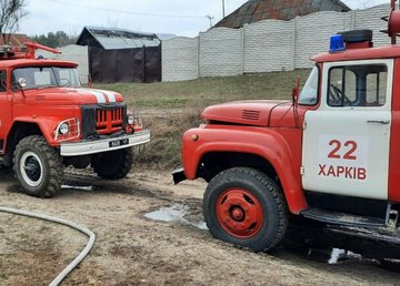 Харьковский район: ликвидирован пожар в частном доме