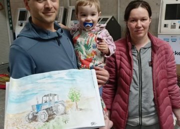 Художники рисуют с детьми на станциях харьковского метро Художники рисуют с детьми на станциях харьковского метро