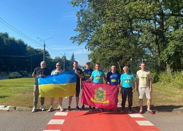 Євген Іванов долучився до забігу «Шаную воїнів, біжу за героїв України»