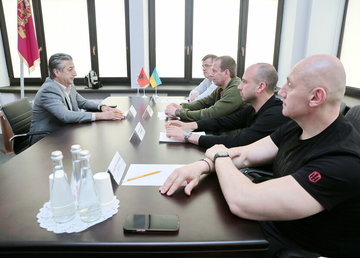 Євген Іванов провів зустріч із Почесним консулом Республіки Албанія