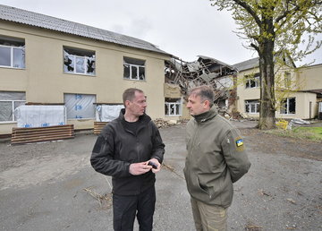 Євген Іванов з робочою поїздкою відвідав Чугуївський район