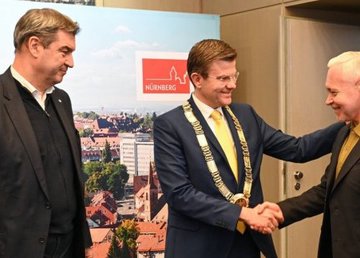 ​​Игорь Терехов поблагодарил мэра Нюрнберга и премьер-министра Баварии за поддержку
