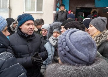 Игорь Терехов провел встречи с жителями Индустриального района Игорь Терехов провел встречи с жителями Индустриального района