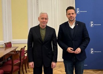Игорь Терехов встретился с мэром Варшавы Игорь Терехов встретился с мэром Варшавы