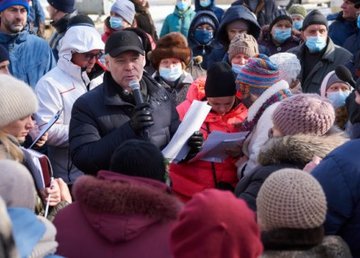 Игорь Терехов встретился с жителями Основянского района  Игорь Терехов встретился с жителями Основянского района