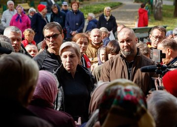 Ірина Верещук та Олег Синєгубов відвідали один із санаторіїв області, де мешкають ВПО