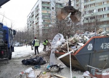 Из Харькова за неделю вывезли более 32 тысяч кубометров мусора Из Харькова за неделю вывезли более 32 тысяч кубометров мусора