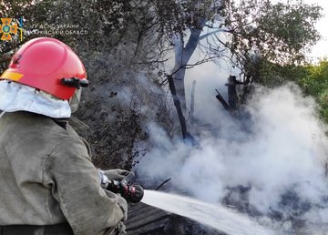 Изюмский район: спасатели ликвидировали пожар сухостоя и хозяйственной постройки Изюмский район: спасатели ликвидировали пожар сухостоя и хозяйственной постройки