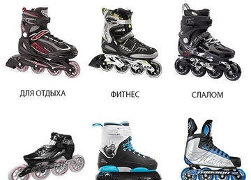 Какие существуют разновидности роликовых коньков Какие существуют разновидности роликовых коньков