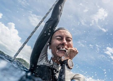 Катерина Садурська виборола другу золоту медаль на чемпіонаті світу з фрідайвингу