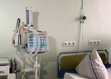 Коечный фонд, выделенный для лечения больных COVID-19 в области, заполнен на 35% Коечный фонд, выделенный для лечения больных COVID-19 в области, заполнен на 35%