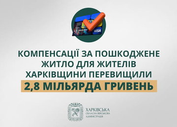 «Компенсації за пошкоджене житло для жителів Харківщини перевищили 2,8 мільярда гривень», - Олег Синєгубов