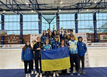 Ковзанярі Харківської області успішно виступили на міжнародних змаганнях з шорт-треку