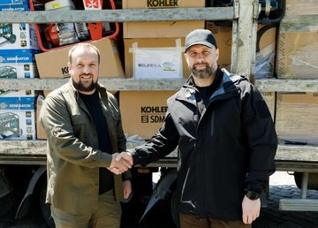 Куп’янській громаді передали 182 генератори