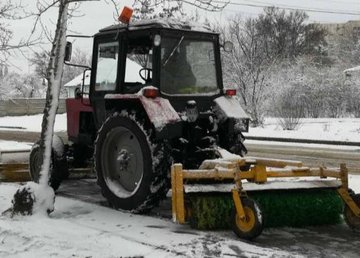 КВБО присоединился к уборке снега на улицах Харькова КВБО присоединился к уборке снега на улицах Харькова