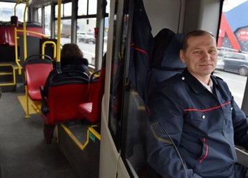 #Лица_Харькова. Валерий Филатов - водитель автобуса #Лица_Харькова. Валерий Филатов - водитель автобуса