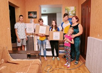 Майже всім дитячим будинкам сімейного типу Харківщини доставили допомогу від Фундації Олени Зеленської