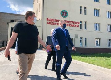Михаил Черняк осуществил мониторинговые визиты в учреждения госпитальной базы Харьковщины