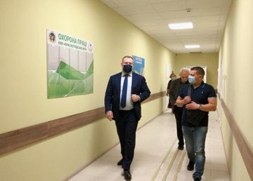 Михаил Черняк во время рабочей поездки осмотрел учреждения госпитальной базы Харьковщины Михаил Черняк во время рабочей поездки осмотрел учреждения госпитальной базы Харьковщины